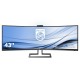 Philips P Line 439P9H/00 pantalla para PC (43.4'') 3840 x 1200 Pixeles LCD Curva Mate Negro 439P9H/00